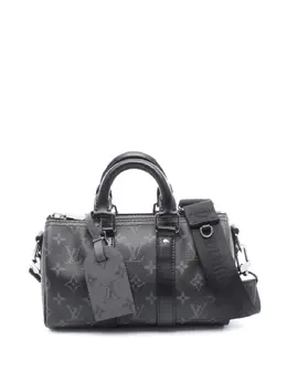 Louis Vuitton Pre-Owned: Чёрная сумка 