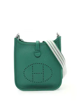 Hermès Pre-Owned: Зелёная сумка через плечо 