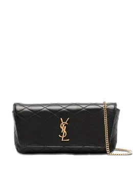 Saint Laurent: Чёрная сумка  Gaby