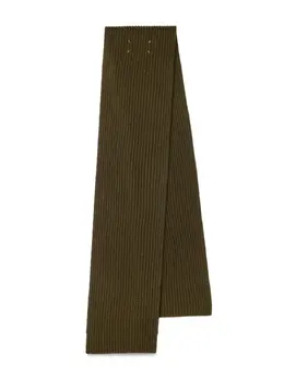 Maison Margiela: Зелёный шарф 