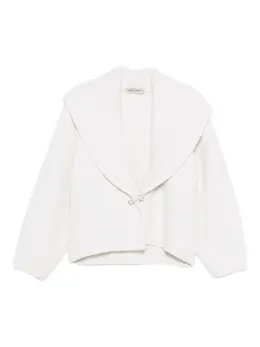 Alberta Ferretti: Кардиган с воротником 