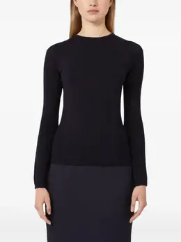 Max Mara: Голубая футболка 