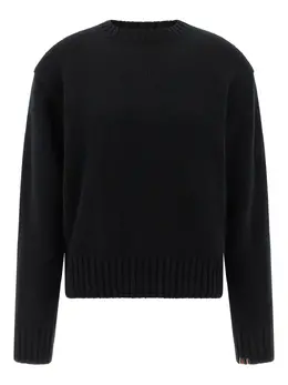 extreme cashmere: Чёрный свитер 