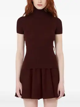 Max Mara: Красный топ 