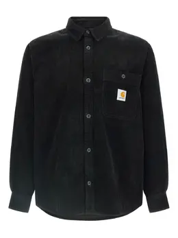 Carhartt WIP: Чёрная рубашка 