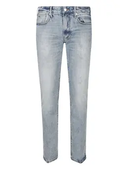 Emporio Armani: Светлые джинсы 
