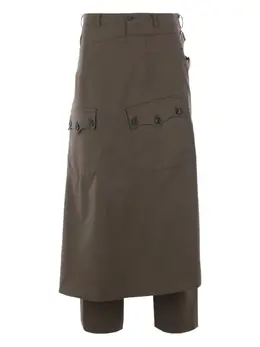 Comme des Garçons Homme Plus: Брюки с запахом 