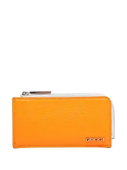 Gucci Pre-Owned: Оранжевый картхолдер 