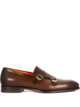 Santoni: Коричневые туфли 