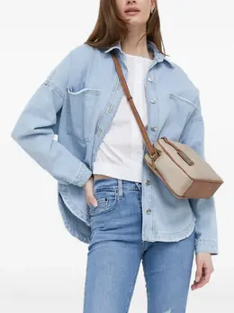 DKNY: Белая блуза 