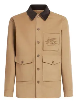 ETRO: Хлопковая куртка  Pegaso