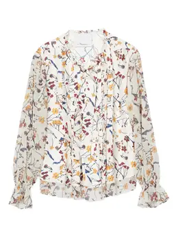 3.1 Phillip Lim: Блуза с растительным принтом 