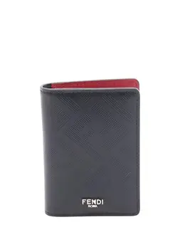 Fendi Pre-Owned: Чёрный картхолдер 