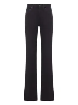 Saint Laurent: Чёрные джинсы 