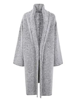 Alberta Ferretti: Светлое пальто 