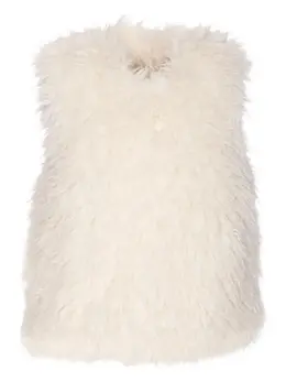 Michael Michael Kors: Белый жилет 