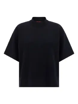 Max Mara: Голубая футболка 