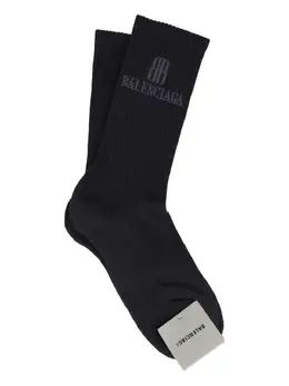 Balenciaga: Чёрные носки 