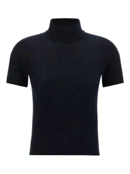 Max Mara: Голубой свитер 