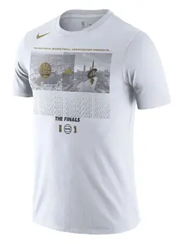 Nike: Белая футболка 