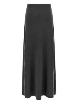 Balenciaga: Юбка из шерсти 