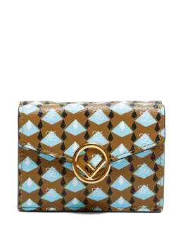 Fendi Pre-Owned: Кошелёк с принтом 