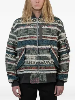 sacai: Жаккардовая куртка 