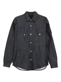 Stone Island: Джинсовая рубашка  Compass