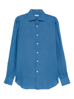 Kiton: Льняная рубашка 