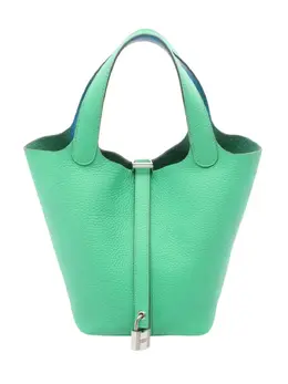 Hermès Pre-Owned: Зелёная сумка 