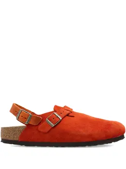 Birkenstock: Коричневые сабо 