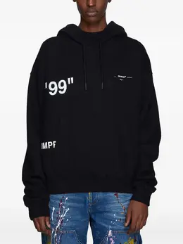 Off-White: Толстовка с принтом 
