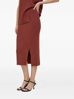 DKNY: Юбка с разрезом 