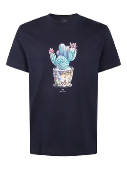 Paul Smith: Синяя футболка 