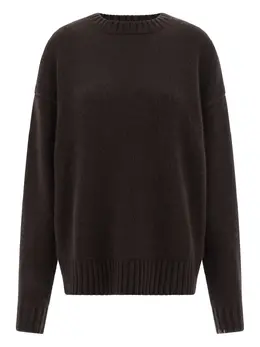 extreme cashmere: Коричневый свитер 