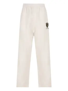 Balenciaga: Белые брюки  Track