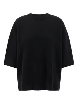 extreme cashmere: Чёрный свитер 