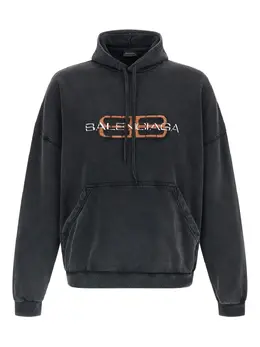 Balenciaga: Толстовка с принтом 