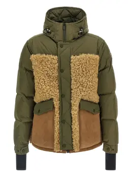 Moncler Grenoble: Зелёная куртка 