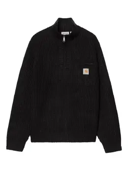 Carhartt WIP: Чёрный свитер  Detroit