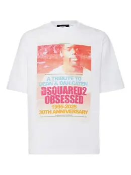 DSQUARED2: Футболка с принтом 