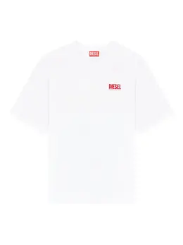Diesel: Белая футболка 