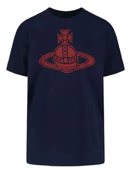 Vivienne Westwood: Синяя футболка  Orb