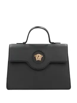 Versace: Чёрная сумка  Medusa