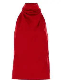 Stella McCartney: Атласный топ 