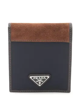Prada Pre-Owned: Голубой кошелёк 