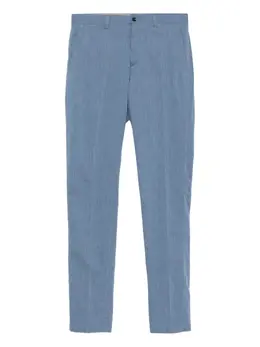 Corneliani: Голубые брюки 