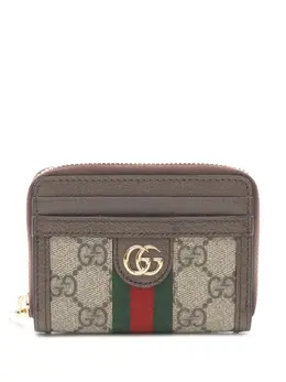 Gucci Pre-Owned: Коричневый картхолдер 