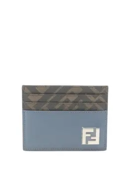 Fendi Pre-Owned: Голубой картхолдер 