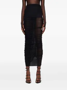 Mugler: Чёрное платье 
